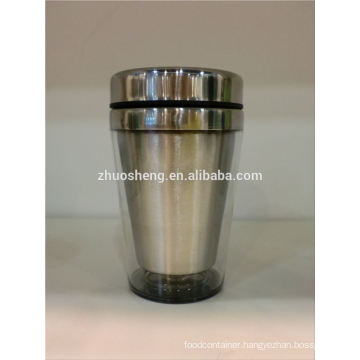 wholesales high quality beer mug with lid, microwaveable plastic travel mug